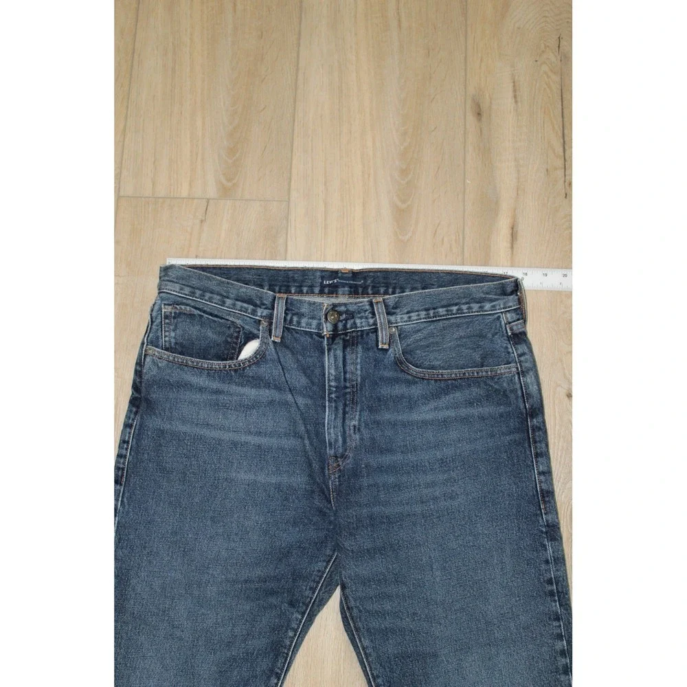 Levi's‎ Blue Label Made & Crafted 502 Taper Jeans Men's 34x32 Dark Indigo
